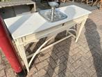 riviera maison tafel sidetable sidetafel 130x42x75cm, Huis en Inrichting, Tafels | Sidetables, Gebruikt, 100 tot 150 cm, Ophalen of Verzenden
