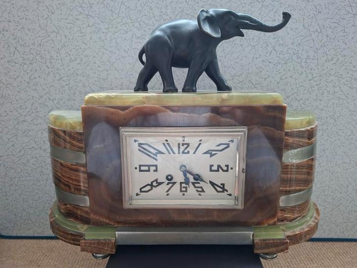 Art deco klok, Antiek en Kunst, Antiek | Klokken, Ophalen