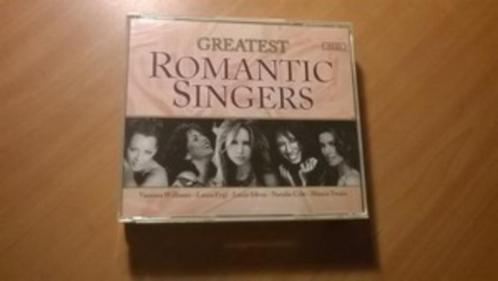 2 cd Greatest romantic singers., Cd's en Dvd's, Cd's | Pop, Zo goed als nieuw, 1960 tot 1980, Ophalen of Verzenden