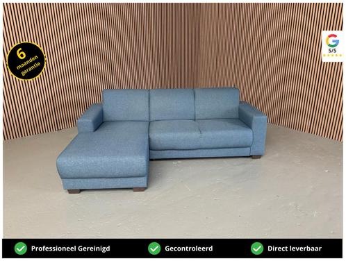 GRATIS LEVERING Loungebank Blauw 240x160 GEREINIGD, Huis en Inrichting, Banken | Bankstellen, Zo goed als nieuw, Hoekbank, Vierpersoons of meer