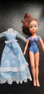 Vintage Fleur barbie pop met vintage jurk, Ophalen of Verzenden, Gebruikt
