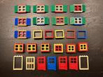 Lot LEGO 25 basic ramen en deuren diverse maten, Ophalen of Verzenden, Gebruikt, Losse stenen, Lego