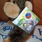 Gorilla 🦍 aap knuffel met kaartje 24 cm groot, Kinderen en Baby's, Speelgoed | Knuffels en Pluche, Ophalen of Verzenden