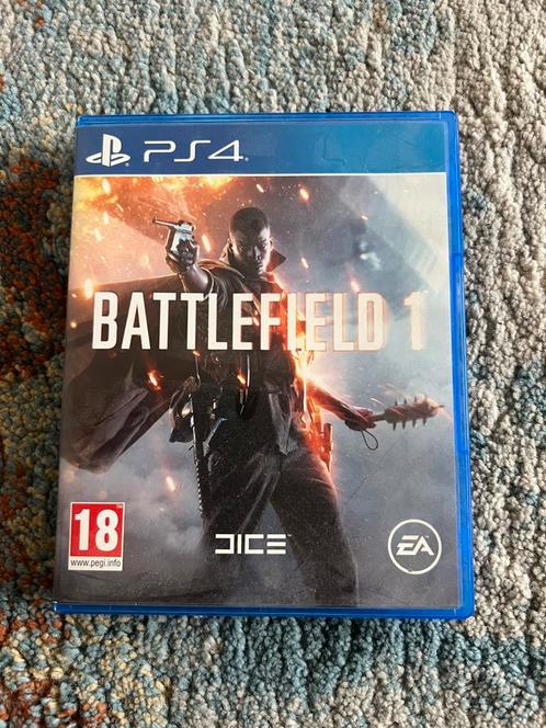 Battlefield 1, Spelcomputers en Games, Games | Sony PlayStation 4, Zo goed als nieuw, Avontuur en Actie, 1 speler, Vanaf 18 jaar