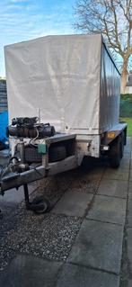 Ifor Williams Machinetransporter huif multifunctioneel, Ophalen