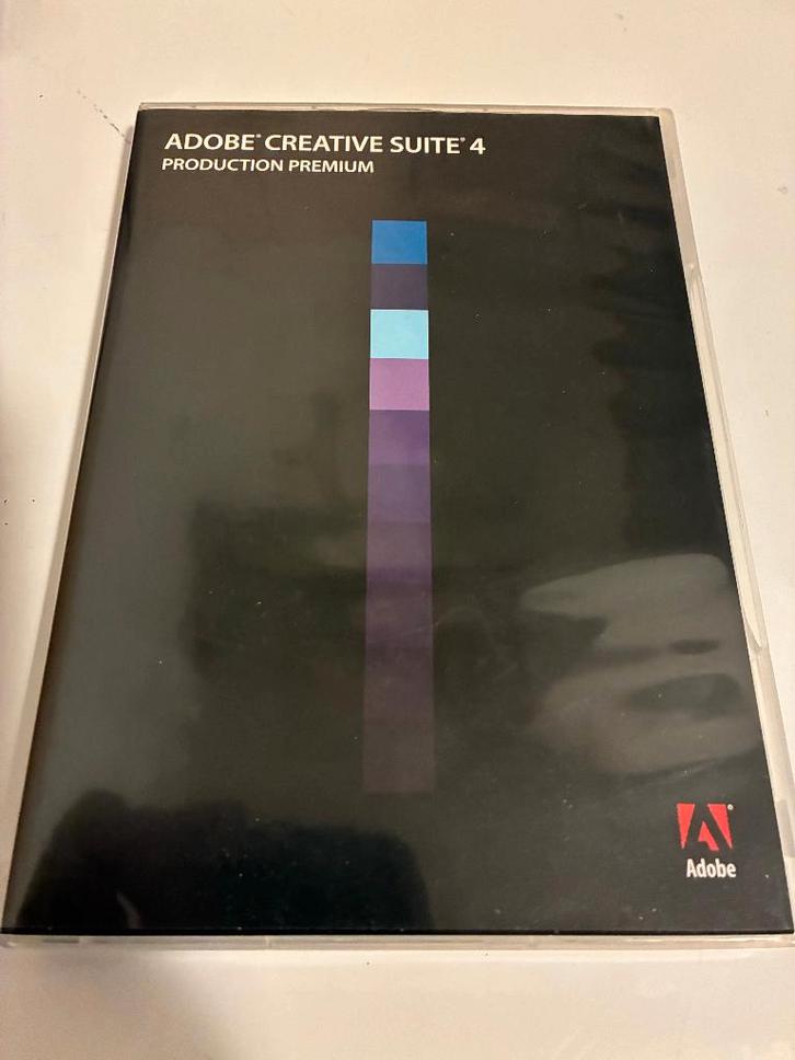Adobe Creative Suite 4 Production Premium Mac Apple Upgrade, Computers en Software, Ontwerp- en Bewerkingssoftware, Zo goed als nieuw