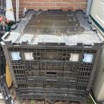 inklapbare palletboxen, Doe-het-zelf en Verbouw, Kratten en Dozen, Ophalen, Gebruikt, 100 cm of meer, Opvouwbaar