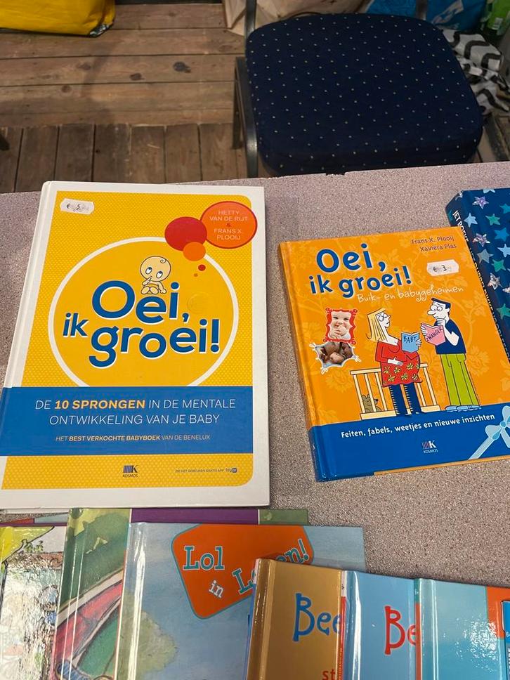 Oei ik Groei! Boeken - Baby ontwikkeling, Boeken, Kinderboeken | Baby's en Peuters, Gelezen, 0 tot 6 maanden, Ophalen of Verzenden