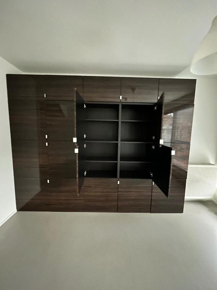 IKEA besta opbergkast, Huis en Inrichting, Kasten | Wandmeubels, Gebruikt, 200 cm of meer, 150 tot 200 cm, 25 tot 50 cm, Met deur(en)