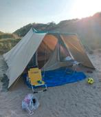 Tent katoen 4 personen, Ophalen, Gebruikt, Tot en met 4