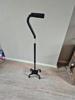 Quad cane steel 4 poot wandelstok, Diversen, Ophalen, Verstelbaar