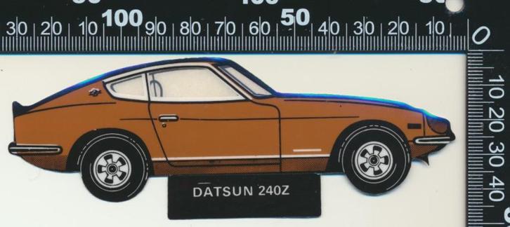 Sticker: Datsun - 240Z, Verzamelen, Stickers, Zo goed als nieuw, Auto of Motor, Ophalen of Verzenden