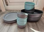 Royal VKB Buitenservies, Huis en Inrichting, Overige materialen, Ophalen of Verzenden, Zo goed als nieuw, Effen