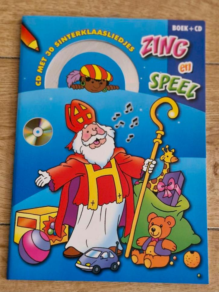 Boek Sinterklaas met CD, Diversen, Sinterklaas, Zo goed als nieuw, Ophalen of Verzenden