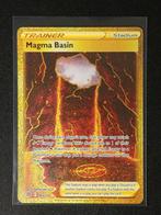 Magma Basin Gold Secret Rare - Briljante Sterren, Ophalen of Verzenden, Zo goed als nieuw, Losse kaart, Foil