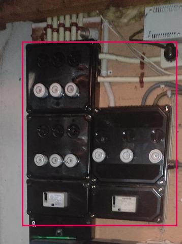Meterkast / stoppenkast / groepenkast  beschikbaar voor biedingen