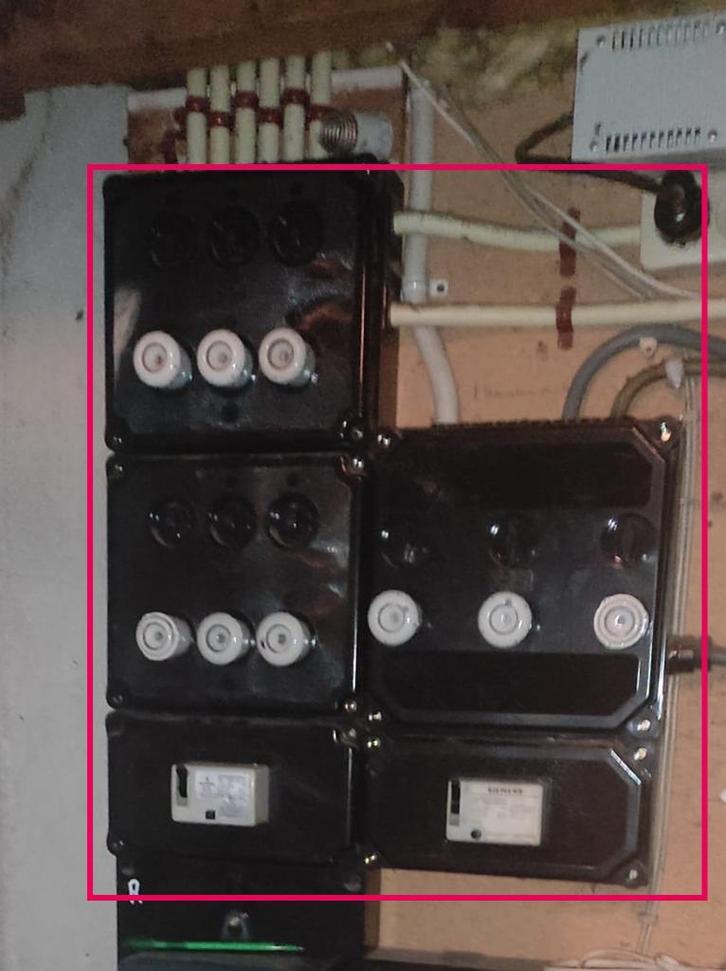Meterkast / stoppenkast / groepenkast, Muziek en Instrumenten, Kabels en Stekkers, Gebruikt, Apparatuur, Ophalen