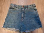 Jeans shorts high waist maat 34, Zara, Gedragen, Maat 34 (XS) of kleiner, Blauw