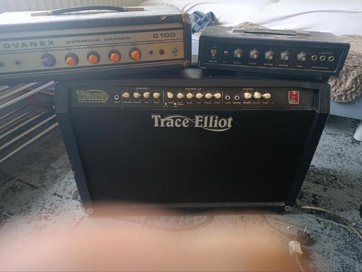 Drietal Goedwerkende Versterkers, Muziek en Instrumenten, Versterkers | Bas en Gitaar, Gebruikt, Gitaar, 50 tot 100 watt, Ophalen