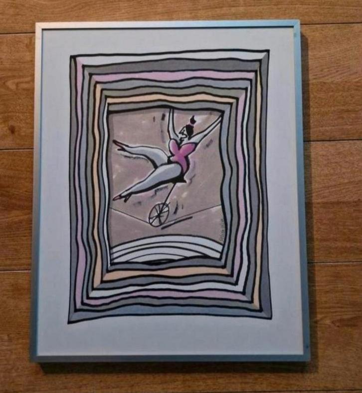 Schilderij Silvia Weve, Antiek en Kunst, Kunst | Schilderijen | Modern, Ophalen of Verzenden