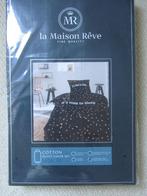 Zwart dekbedovertrek 140 x 200, Huis en Inrichting, Eenpersoons, Verzenden, Zwart, Dekbedovertrek