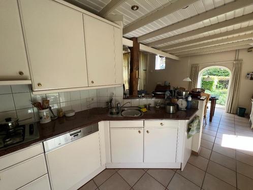 Complete keuken met Miele apparatuur, Huis en Inrichting, Keuken | Complete keukens, Gebruikt, Crème, Graniet of Steen, Ophalen