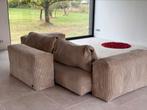 Vetsak sofa ribcord sand + 2 XL Kussens (+XL zitzak ook bes), Huis en Inrichting, Banken | Sofa's en Chaises Longues, Ophalen