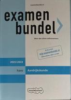 Examenbundel HAVO Aardrijkskunde 2021-2022, Ophalen, Zo goed als nieuw, HAVO, Aardrijkskunde