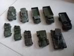 10x legervoertuigen Dinky toys, Ophalen of Verzenden, Gebruikt, Auto