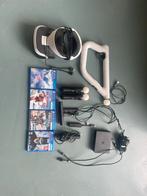 PS4 VR Aim Controller + 4 Games, Spelcomputers en Games, Ophalen of Verzenden, Zo goed als nieuw, Pistool, PlayStation 4