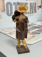 Vintage Mexicaanse Papier-Maché Pop beeldje mexico 35cm, Ophalen of Verzenden, Gebruikt