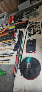 Grote partij vis spullen., Watersport en Boten, Hengelsport | Witvissen, Ophalen, Gebruikt, Complete set
