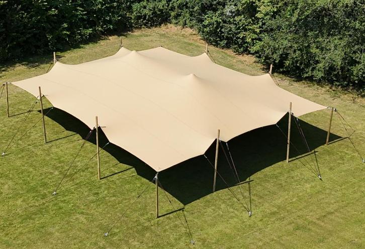 Te koop: Stretchtent 12,0*10,0 (720gr, nieuw), Tuin en Terras, Partytenten, Nieuw, Partytent, 2 meter of meer, 8 meter of meer