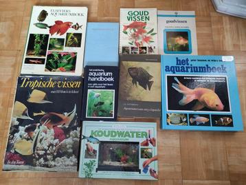 9 aquarium boeken aqauria goud vissen tropische beschikbaar voor biedingen