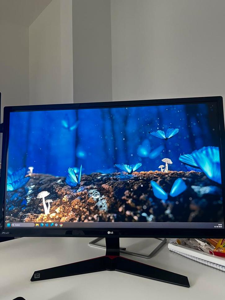 LG 27inch Full HD Gaming Monitor IPS Panel | MP59G, Computers en Software, Monitoren, Zo goed als nieuw, 60 Hz of minder, DisplayPort