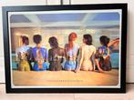 Pink Floyd poster in lijst, Ophalen, Rechthoekig Liggend, Zo goed als nieuw, A1 t/m A3