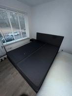 Tweepersoonsbed 160x200 cm, Ophalen, Gebruikt, Zwart, Tweepersoons