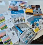 Verzameling Boeing 747 KLM postzegels en munt, Ophalen of Verzenden, Postfris, Overige thema's