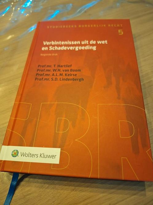 Verbintenissen uit de wet en schadevergoeding - SBR 5, Boeken, Studieboeken en Cursussen, Zo goed als nieuw, WO, Gamma, Ophalen of Verzenden