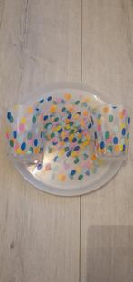 HEMA Plastic Borden  4 stuks en 2 Bekers, Overige materialen, Ophalen of Verzenden, Zo goed als nieuw, Bord(en)