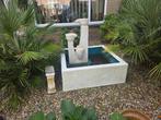 Waterbak met ornament, Tuin en Terras, Waterpartijen en Fonteinen, Ophalen, Gebruikt, Kunststof, Fontein