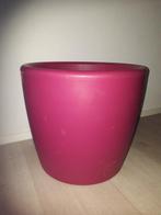 Kunststof Bloempot, Tuin en Terras, Bloempotten, 25 tot 40 cm, Kunststof, Gebruikt, Rond