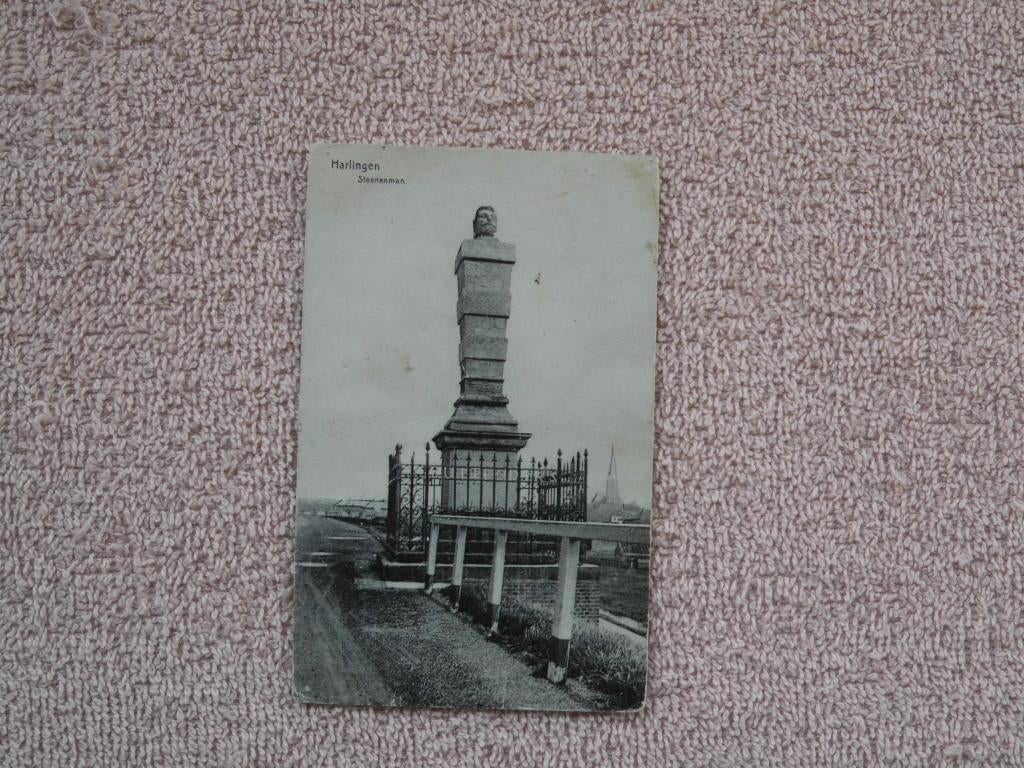 Harlingen , Steenenman., Ophalen of Verzenden, Voor 1920, Gelopen, Friesland