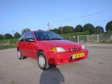 Suzuki Swift 1.0 GLS AUT 1998 Rood beschikbaar voor biedingen