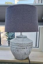Mooie robuuste schemerlamp, Huis en Inrichting, Ophalen of Verzenden, Zo goed als nieuw, Stof, Minder dan 50 cm