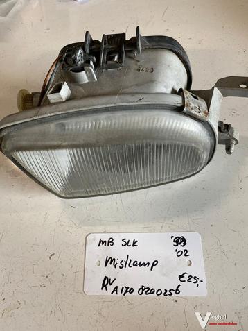 Mercedes SLK  2002 mistlamp rechtsvoor beschikbaar voor biedingen