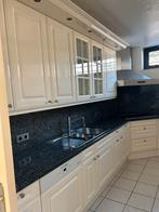 Poggenpohl luxe U-keuken + graniet, Miele/Liebherr, compleet, Huis en Inrichting, Ophalen of Verzenden, Zo goed als nieuw, Graniet of Steen