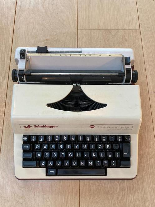 Scheiddeger Eurostar Electric TM 2000, Diversen, Typemachines, Zo goed als nieuw, Ophalen