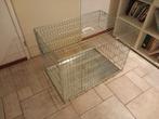 Beeztees 2 deurs - Bench - Grijs - 78x55x61cm Als nieuw, Dieren en Toebehoren, Ophalen, Zo goed als nieuw