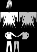 Burda Naaipatroon 2370 - Spook kostuum kinder, Overige typen, Kind, Nieuw, Burda